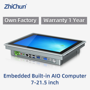 Công nghiệp không thấm nước tất cả-trong-một Bảng điều chỉnh PC với VESA nhúng LCD hiển thị điện trở/Điện Dung cảm ứng đa điểm máy tính bảng công nghiệp - Product Image 6