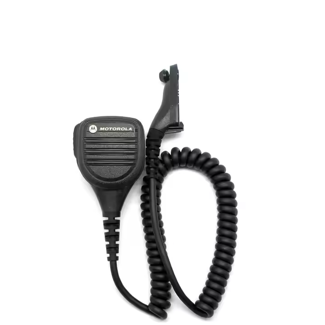 MOTOROLA PMMN4023 Dual Wired Remote Speaker Mic Shoulder Microphone for EX500 EX600 EX600XLS EX560XLS GP328/338/628/638XLS/344