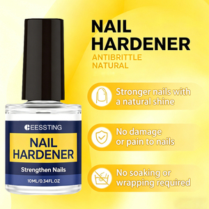 Private Label Hard Care Long-lasting Protection Boosts <b>Nail</b> Thickness Improves Toughness <b>Nail</b> <b>Hardener</b> - Product Image 3
