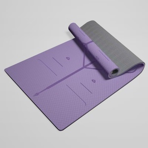Perro Musculoso |   TPE |   Esterilla <span class=keywords><strong>de</strong></span> <span class=keywords><strong>yoga</strong></span>, Body Lines, Esterilla <span class=keywords><strong>de</strong></span> ejercicio gruesa/antideslizante, Esterilla <span class=keywords><strong>de</strong></span> saltar con cuerda que absorbe el sonido YM-001-2 - Product Image 1