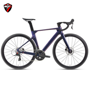 Vélo de course léger TWITTER R5pro Gen2 Aero Carbon Mountain - 24 vitesses, freins à disque hydrauliques, guidon intégré - Product Image 3