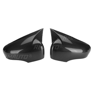 2X <b>Car</b> Door Side Rearview <b>Mirror</b> Cover Side <b>Mirror</b> Cap Sticker Trim for Renault for Clio 4 MK4 2012-2019 - Product Image 2