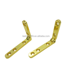 Accesorios <span class=keywords><strong>para</strong></span> Cajas de Almacenamiento, <span class=keywords><strong>Bisagras</strong></span> Metálicas Doradas Brillantes de 90 Grados de Alta Calidad, 31 x 39 mm, <span class=keywords><strong>para</strong></span> Cajas de <span class=keywords><strong>Madera</strong></span> - Product Image 3