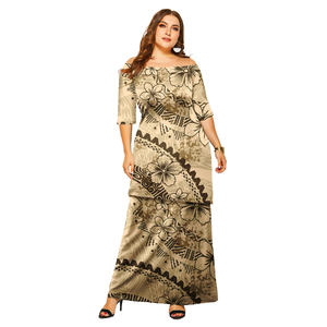 Abiti da Donna Personalizzati con Stampa Foglia di Monstera, Puletasi Polinesiano, Set Casual da 2 Pezzi Stile Hawaiano, Abbigliamento Samoano per Signore - Product Image 3