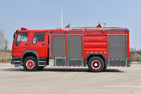 Camion de pompiers de prix usine de camion de lutte contre l'incendie de SINOTRUCK HOWO-7 310HP 4x2 avec le système de réservoir et de mousse d'eau