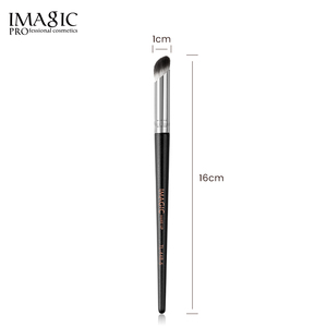 Herramienta de <span class=keywords><strong>contorno</strong></span> IMAGIC Pulpa de dedo Sombra de <span class=keywords><strong>nariz</strong></span> Pincel de maquillaje de una sola cara Diseño de lujo Logotipo personalizado Pincel corrector de etiqueta privada - Product Image 5