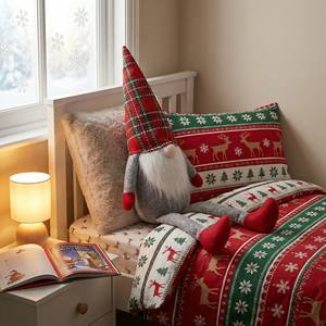 Gnomi Natalizi Rossi SANWEI, Peluche Tomte, Decorazione Babbo Natale Svedese, Gnomo Scandinavo Senza Volto, Decorazione Festiva per Casa e Tavolo - Product Image 6