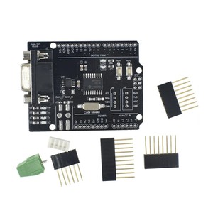 Module de carte de protection CAN Bus MCP2515 avec connecteur SUB-D, UART standard, IIC, SPI, contrôleur d'indicateur LED CAN DC 2.7-5.5V pour Arduino - Product Image 1