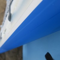 Planche de surf gonflable grise de vente en gros d'usine d'OEM pour le sauvetage de jet ski