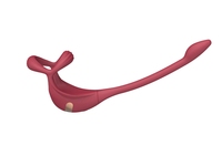 2 in 1 Vibrierender Cockring Verzögerung Ejakulation Massage gerät Sexspielzeug für Erwachsene für Männer Männliche Silikon Penis ringe