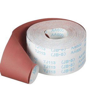 Rollo de tela de <span class=keywords><strong>esmeril</strong></span> <span class=keywords><strong>Flexible</strong></span>, 4/5 pulgadas, 115mm, papel de lija, lijado - Product Image 3