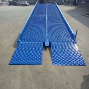 Rampa Mobile del cantiere di carico del contenitore del carrello elevatore di 8ton 10ton 12ton con le gambe regolabili di altezza - Product Image 4