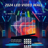 Écrans LED de location haute qualité 500mmx500mm pour arrière-plan de club DJ intérieur, taux de rafraîchissement élevé, mur vidéo à panneaux LED 2026