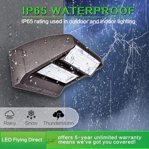 Lámpara de Pared LED Giratoria de Aluminio y Policarbonato de 80W-120W, 5000K, 16,200 Lúmenes, Cabezal Ajustable, Impermeable, CRI 80, 5 Años de Garantía, CA - Product Image 6