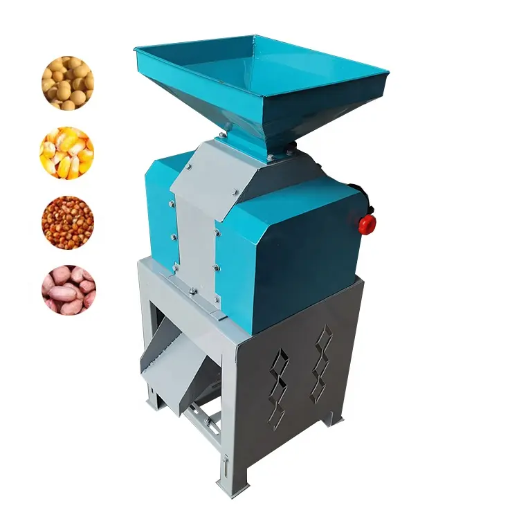 Electric grain brewing equipment grain and miscellaneous grain roller crusher maize milling roller sharpening machine
