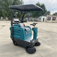 Machine de balayage de voirie électrique entièrement fermée et intelligente pour les communautés