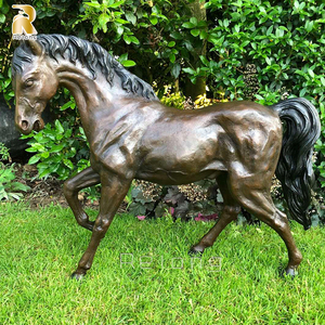Offre Spéciale de haute qualité extérieur grand jardin Bronze Statue cheval mongol - Product Image 5