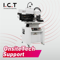 Impresora SMT Semiautomática de Alta Calidad, Nueva, para Plantillas SMT, Fabricación de PCB Electrónicos, Motor PLC I.C.T., 220V