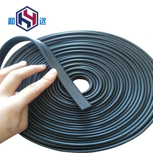 Tubo de inflado traqueal de manguera de goma industrial tipo Llave De eje deslizante de airbag plano negro con servicio de corte - Product Image 5