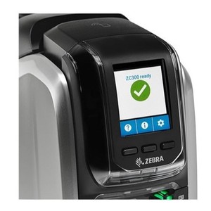 <span class=keywords><strong>Zebra</strong></span>-impresora de tarjetas de identificación de alto rendimiento, impresora de tarjetas inteligentes ZC300 - Product Image 4