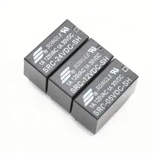 Preço de atacado Relés SRC-05VDC-SH SRC-12VDC-SH SRC-24VDC-SH 5V 12V 8 24V DIP PINOS