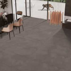 Noruega Almendra China 600x1200 Suelo Hormigón Mate Liso Gris Porcelana Baldosa Cerámica Premium - Product Image 1