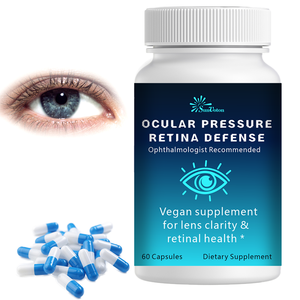 Suplemento Avanzado para el Apoyo de la Visión - Ayuda a Retrasar la Lenta Atrofia Relacionada con la Edad - Protección Antioxidante para la <span class=keywords><strong>Retina</strong></span> y la <span class=keywords><strong>Macula</strong></span> - 60 - Product Image 1