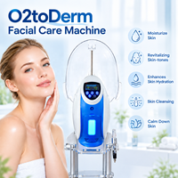 Nouvel appareil coréen O2toDerm pour masque facial à oxygène pur O2derm, machine d'infusion d'oxygène avec dôme