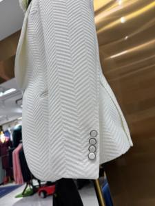 Abiti da sposa <span class=keywords><strong>eleganti</strong></span> da uomo <span class=keywords><strong>pantaloni</strong></span> giacca 3 pezzi gilet abbigliamento maschile con un bottone scialle con risvolto smoking abiti formale da sera Blazer - Product Image 5