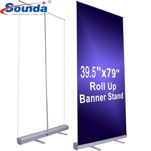 Stand de <span class=keywords><strong>banner</strong></span> enrollable de feria comercial de alta calidad 80x200 cm stand pull up <span class=keywords><strong>banner</strong></span> - Product Image 4
