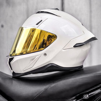 Nouveau casque de moto intégral de course FP001 en ABS pour hommes et femmes, toutes saisons, homologué DOT, à libération rapide