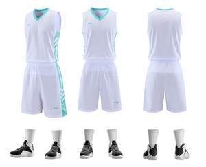 Boa Qualidade Shorts De Basquete Atacado 100% Poliéster Mens Jerseys para Colete De Basquete Custom Jersey Team Wear Set - Product Image 4