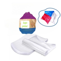 Sacs rétractables anti-UV thermoscellables compostables transparents pour l'emballage de viande, poulet, thon, fromage