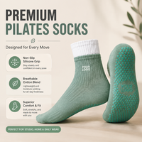 Chaussettes de yoga antidérapantes et respirantes pour femmes, personnalisées, en coton, élasthanne/nylon, chaussettes de sport, de fitness, de pilates avec logo sur le corps