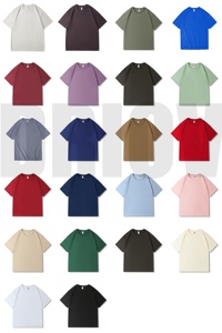T-shirt de haute qualité coupe régulière 210g coton <span class=keywords><strong>3xl</strong></span> hommes t-shirt Streetwear hommes logo personnalisé t-shirt bouffée impression t-shirt pour hommes - Product Image 2