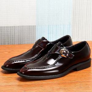 Chaussures habillées formelles pour hommes, chaussures en cuir de style italien avec lacets, chaussures décontractées artisanales, chaussures Oxford pour hommes - Product Image 3