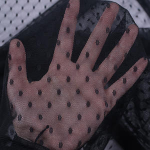 Tela de malla de poliéster 100% transpirable de <span class=keywords><strong>lunares</strong></span> de secado rápido negro trajes de escenario y vestidos tela de encaje de <span class=keywords><strong>lunares</strong></span> - Product Image 4