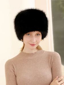 Sombrero de Pescador de Felpa Gruesa y Colorida para Mujer, Personalizado al por Mayor, con Protección Solar y Pelo Sintético de Zorro, Ideal para Invierno - Product Image 3