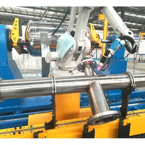 Organ oxy acetylene gas petrol pipe to plate pressure vessel punch radiator rf robotic welding fixtures equipment machine