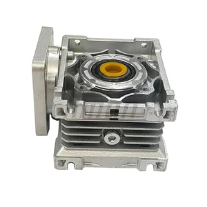 RV30 worm gear reducer Metal Gears Flange Mounted for Construction <b>Machinery</b> 7.5-60:1 Ratio Flange Mounted 1400rpm - Product Image 5