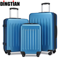 Valise sous vide pour bagages ABS Continuer avec compression sous vide Bon marché Grand étui rigide de luxe durable