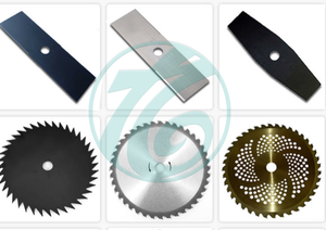 Cuchillas cortacésped de acero de alta velocidad HSS <span class=keywords><strong>Razor</strong></span>-Sharp Edge Resistencia resistente | Rendimiento de corte óptimo | Excelente valor - Product Image 4
