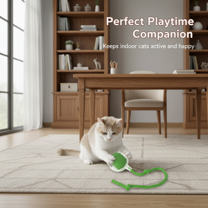 Juguete Interactivo para Gatos, Pelota Rodante Activada por Movimiento con Luz LED, Equipo de Entretenimiento Automático para Mascotas - Product Image 4