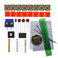 Kit DIY Module Orgue Piano Électronique à Composant NE555 pour Apprendre les Principes de l'Électronique et la Pratique de la Soudure pour Enfants