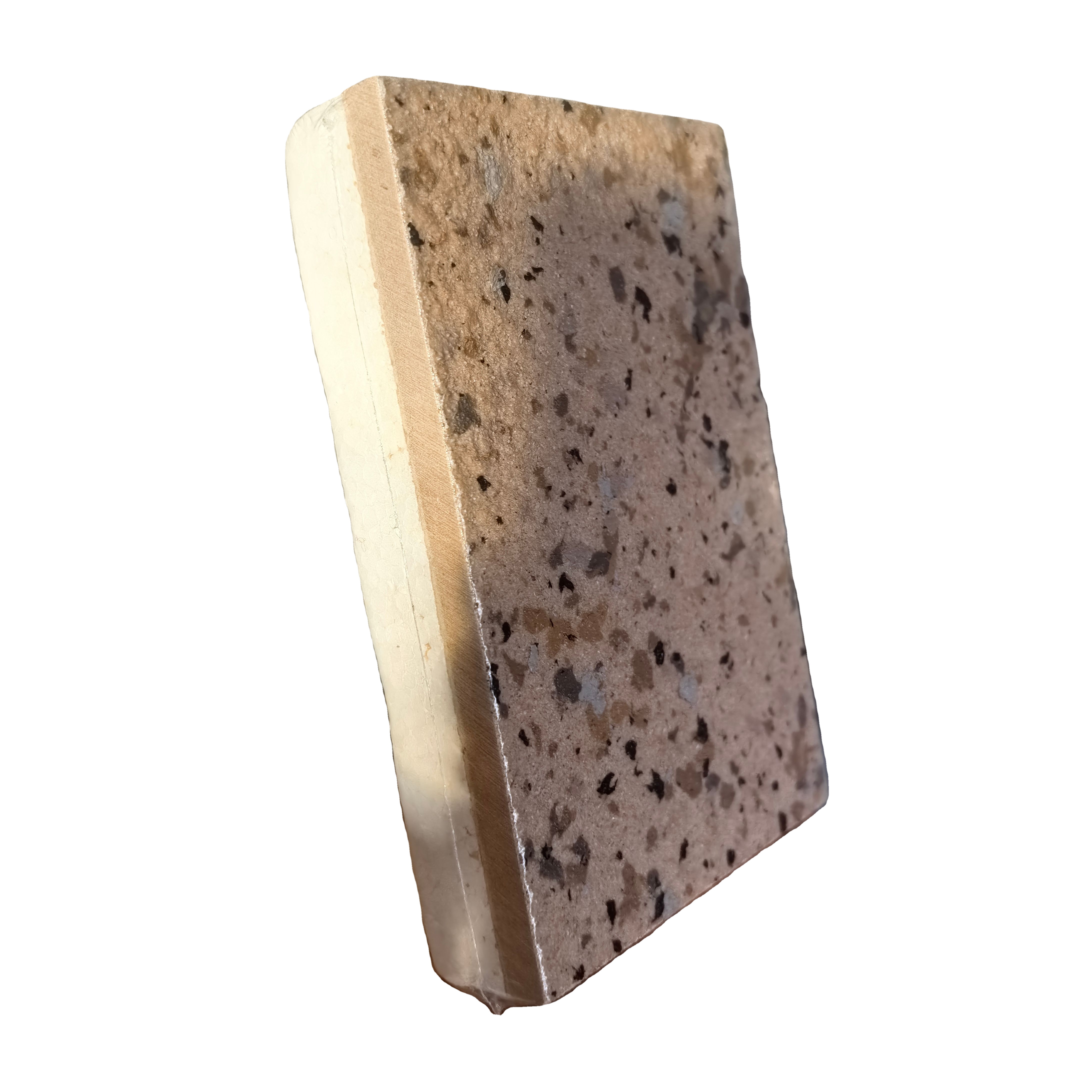 Real Stone Rock Wool Sandwich Panel Non-Asbestos Fibre Cement Calcium Silicate Exterior Wall Insulation Board EPS/XPS Villas