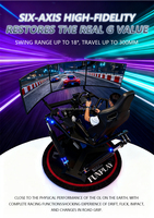 Siège de machine 3DOF 6DOF, expérience de course réaliste, chaise de rallye virtuelle 4D, multijoueur interactif, simulateur VR F1, éducatif, pour la maison