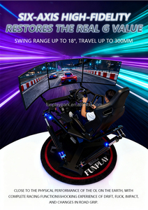 Asiento de Máquina de Simulación 3DOF 6DOF, Experiencia de Carreras Realista, Silla de <span class=keywords><strong>Rally</strong></span> Virtual 4D, Multijugador Interactivo, Simulador VR F1 Educativo para el Hogar - Product Image 5