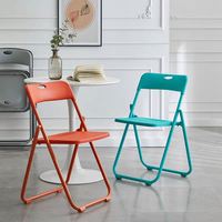 Chaise pliante portable en plastique et métal pour événements, mariages, banquets, hôtels, restaurants, jardins - Vente en gros