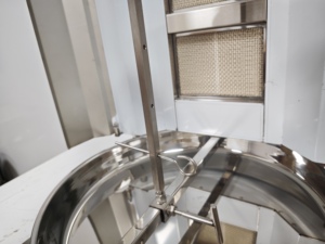 Vente flash - Machine à fumer la viande au gaz automatique Foodsense à 3 brûleurs pour <span class=keywords><strong>kebab</strong></span> et shawarma - Barbecue commercial - Product Image 4