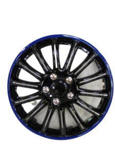 Centre de roue décoratif chromé, 20 pièces, 17 <span class=keywords><strong>pouces</strong></span>, couvercle cache-moyeu <span class=keywords><strong>en</strong></span> plastique pour 13 pièces, jante noire <span class=keywords><strong>14</strong></span> - Product Image 5